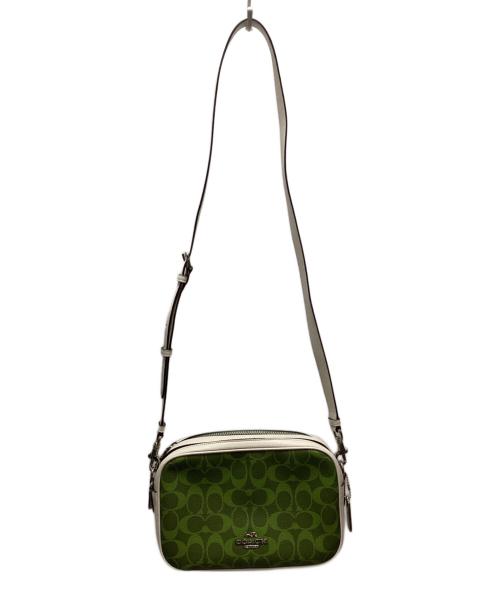 COACH（コーチ）COACH (コーチ) ハンドバッグ グリーンの古着・服飾アイテム