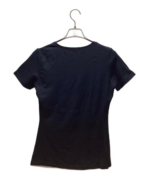 FENDI（フェンディ）FENDI (フェンディ) 半袖カットソー ネイビー×グレー サイズ:SIZE44の古着・服飾アイテム