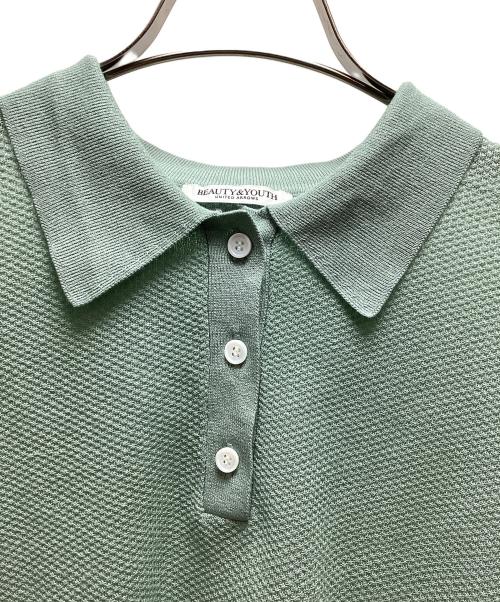 BEAUTY&YOUTH（ビューティーアンドユース）BEAUTY&YOUTH (ビューティーアンドユース) ポロシャツ グリーン サイズ:FREEの古着・服飾アイテム