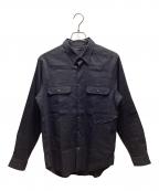 theoryセオリー）の古着「長袖シャツ」｜ブラック