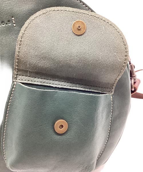 STUDIOS（ステュディオス）STUDIOS (ステュディオス) 2WAYバッグ グリーンの古着・服飾アイテム