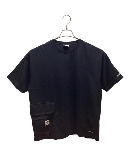 Columbia（コロンビア）Columbia (コロンビア) 半袖カットソー ブラック サイズ:Mの古着・服飾アイテム