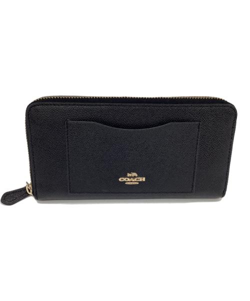 COACH（コーチ）COACH (コーチ) 長財布 ブラックの古着・服飾アイテム