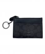 COACHコーチ）の古着「パスケース」｜グレー×ブラック