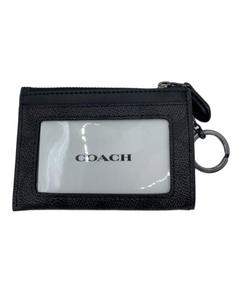 COACH（コーチ）COACH (コーチ) パスケース グレー×ブラックの古着・服飾アイテム