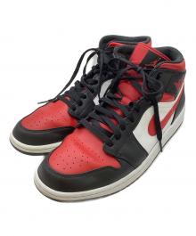 NIKE（ナイキ）の古着「ハイカットスニーカー」｜ブラック×レッド