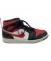 中古・古着 NIKE (ナイキ) ハイカットスニーカー ブラック×レッド サイズ:29cm：7000円
