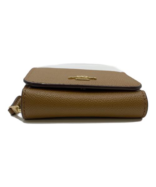 COACH（コーチ）COACH (コーチ) 3つ折り財布 ブラウンの古着・服飾アイテム
