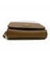 中古・古着 COACH (コーチ) 3つ折り財布 ブラウン：6000円