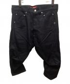 COMME des GARCONS JUNYA WATANABE MAN×LEVI'Sコム デ ギャルソン ジュンヤ ワタナベ マン×リーバイス）の古着「コットンスラックスパンツ」｜ブラック