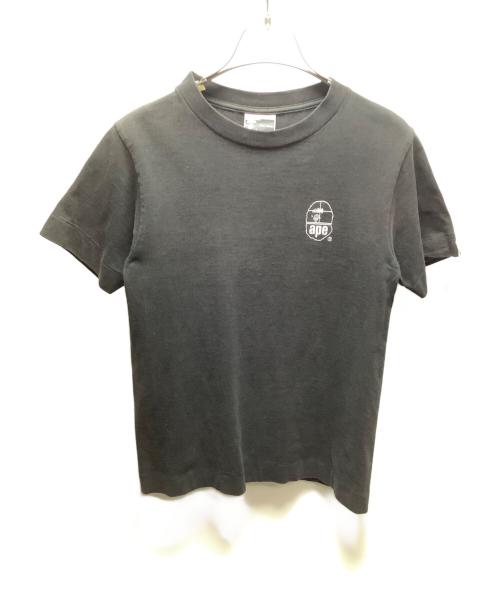 BAPE BY A BATHING APE（ベイプバイアベイシングエイプ）BAPE BY A BATHING APE (ベイプバイアベイシングエイプ) 半袖カットソー ブラック サイズ:XSの古着・服飾アイテム