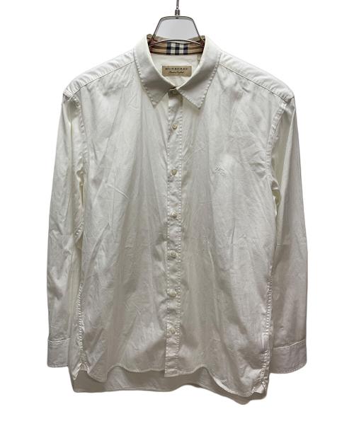 BURBERRY（バーバリー）BURBERRY (バーバリー) 長袖シャツ ホワイト サイズ:LGの古着・服飾アイテム