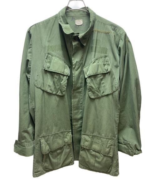 US ARMY（ユーエスアーミー）US ARMY (ユーエスアーミー) 4thジャングルファティーグジャケット グリーン サイズ:MEDIUM-LONGの古着・服飾アイテム