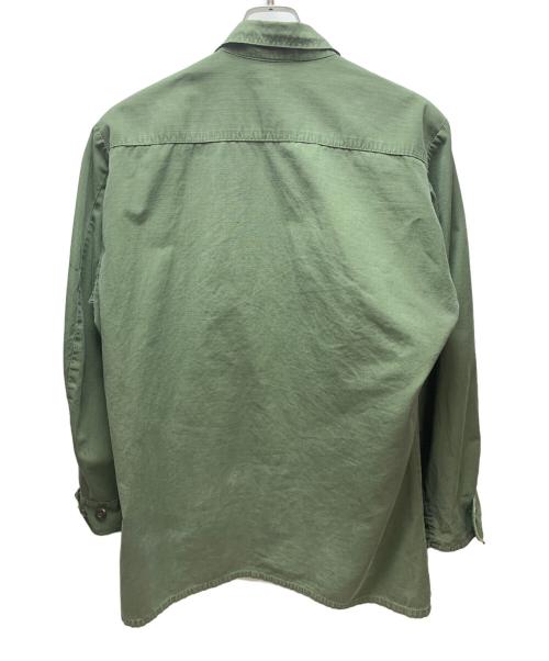 US ARMY（ユーエスアーミー）US ARMY (ユーエスアーミー) 4thジャングルファティーグジャケット グリーン サイズ:MEDIUM-LONGの古着・服飾アイテム
