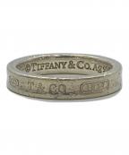 TIFFANY & Co.ティファニー）の古着「ナローリング」｜シルバー
