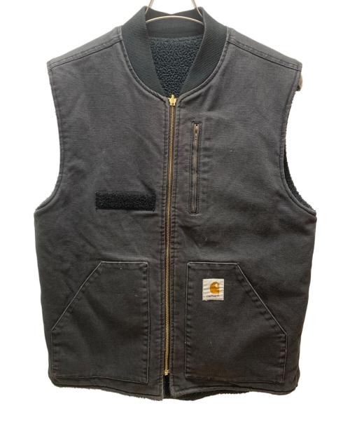 CarHartt（カーハート）CarHartt (カーハート) リバーシブルベスト ブラック サイズ:Lの古着・服飾アイテム