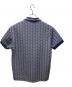 LACOSTE (ラコステ) モノグラムジャガードポロシャツ ネイビー サイズ:US M：9000円