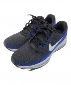 NIKEナイキ）の古着「スニーカー」｜ブルー×ブラック