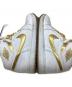 中古・古着 NIKE (ナイキ) ハイカットスニーカー ホワイト×ゴールド サイズ:28：7000円