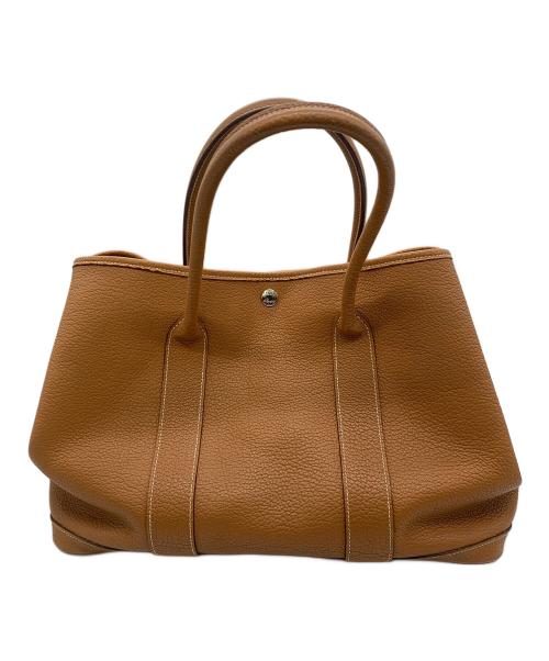 HERMES（エルメス）HERMES (エルメス) ハンドバッグ ゴールドの古着・服飾アイテム