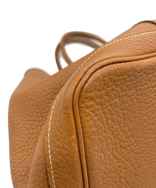 HERMES（エルメス）HERMES (エルメス) ハンドバッグ ゴールドの古着・服飾アイテム