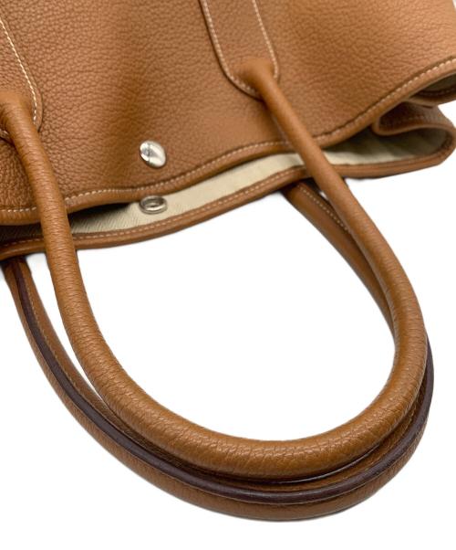 HERMES（エルメス）HERMES (エルメス) ハンドバッグ ゴールドの古着・服飾アイテム