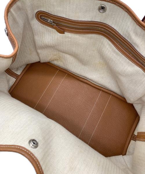 HERMES（エルメス）HERMES (エルメス) ハンドバッグ ゴールドの古着・服飾アイテム