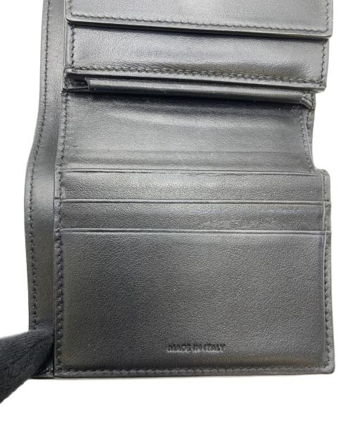 CELINE（セリーヌ）CELINE (セリーヌ) スモールフラップウォレット トリオンフ ブラックの古着・服飾アイテム