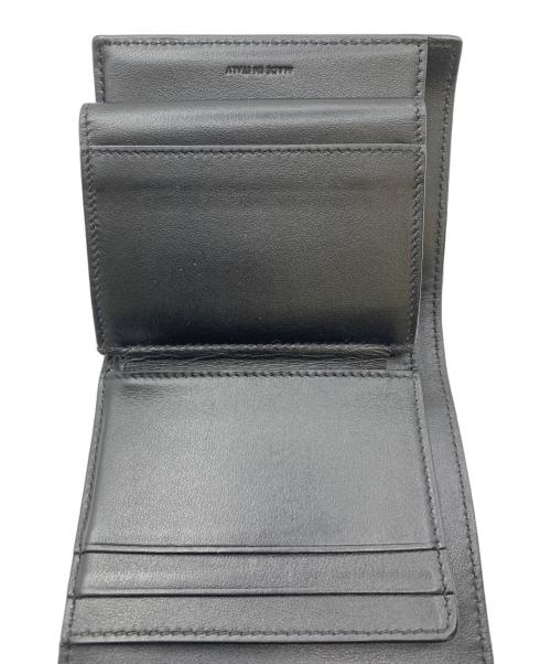 CELINE（セリーヌ）CELINE (セリーヌ) スモールフラップウォレット トリオンフ ブラックの古着・服飾アイテム