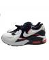 NIKE (ナイキ) ローカットスニーカー ホワイト×ブラック サイズ:24cm：4000円