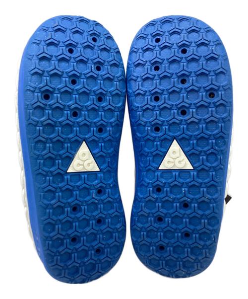 NIKE ACG（ナイキエーシージー）NIKE ACG (ナイキエーシージー) ハイカットスニーカー ホワイト×ブルー サイズ:27cm  未使用品の古着・服飾アイテム