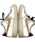 中古・古着 NIKE (ナイキ) ローカットスニーカー ホワイト×ベージュ サイズ:25.5：5000円