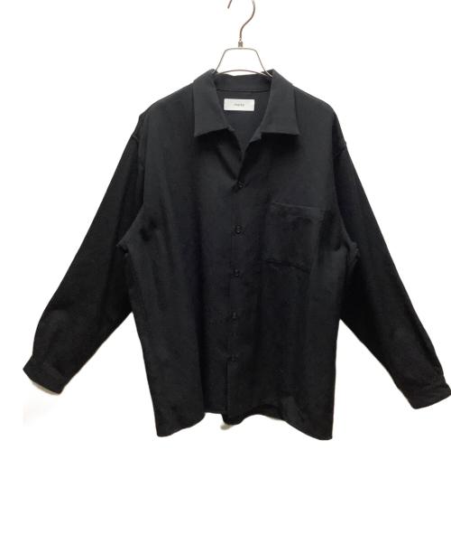 MARKA（マーカ）MARKA (マーカ) オープンカラーシャツ ブラック サイズ:SIZE2の古着・服飾アイテム