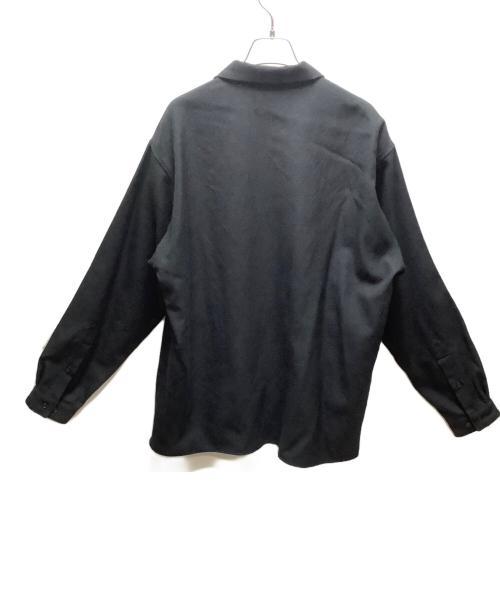 MARKA（マーカ）MARKA (マーカ) オープンカラーシャツ ブラック サイズ:SIZE2の古着・服飾アイテム