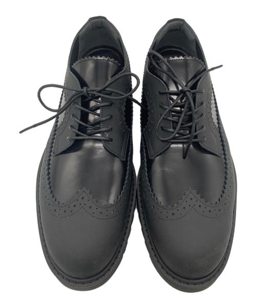 Onitsuka Tiger（オニツカタイガー）Onitsuka Tiger (オニツカタイガー) レザーシューズ ブラック サイズ:27.0の古着・服飾アイテム