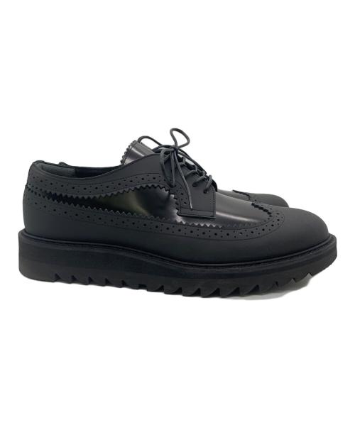 Onitsuka Tiger（オニツカタイガー）Onitsuka Tiger (オニツカタイガー) レザーシューズ ブラック サイズ:27.0の古着・服飾アイテム