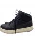NIKE (ナイキ) ハイカットスニーカー ブラック×ホワイト サイズ:27：6000円