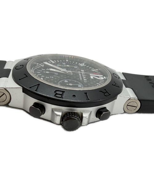 BVLGARI（ブルガリ）BVLGARI (ブルガリ) 	アルミニウム クロノ カーボンの古着・服飾アイテム