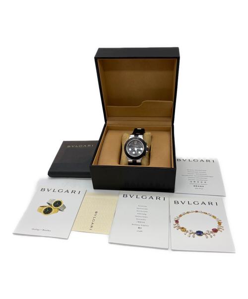 BVLGARI（ブルガリ）BVLGARI (ブルガリ) 	アルミニウム クロノ カーボンの古着・服飾アイテム