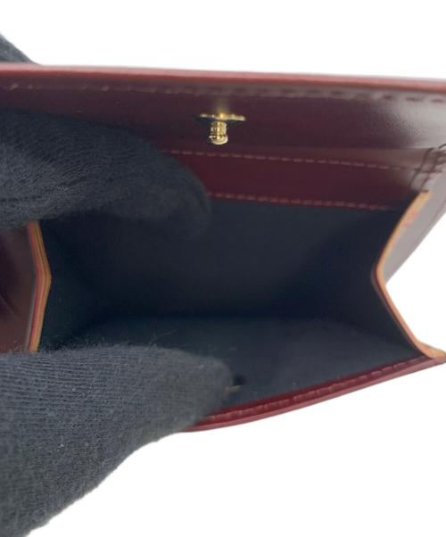 PAUL SMITH（ポールスミス）PAUL SMITH (ポールスミス) 2つ折り財布 ボルドーの古着・服飾アイテム