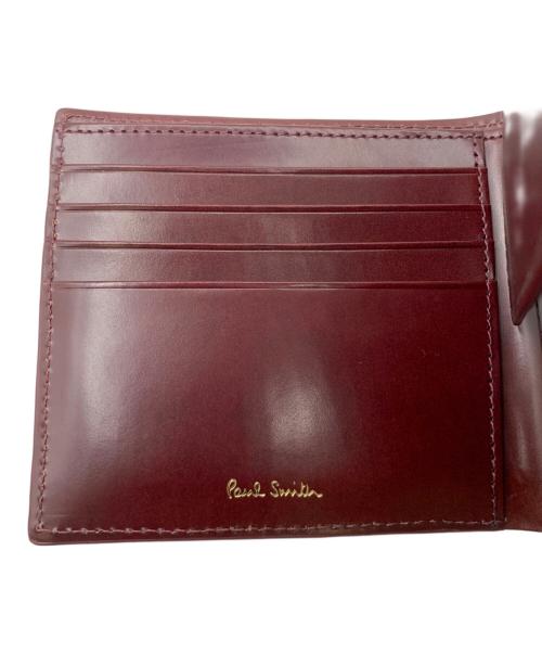 PAUL SMITH（ポールスミス）PAUL SMITH (ポールスミス) 2つ折り財布 ボルドーの古着・服飾アイテム