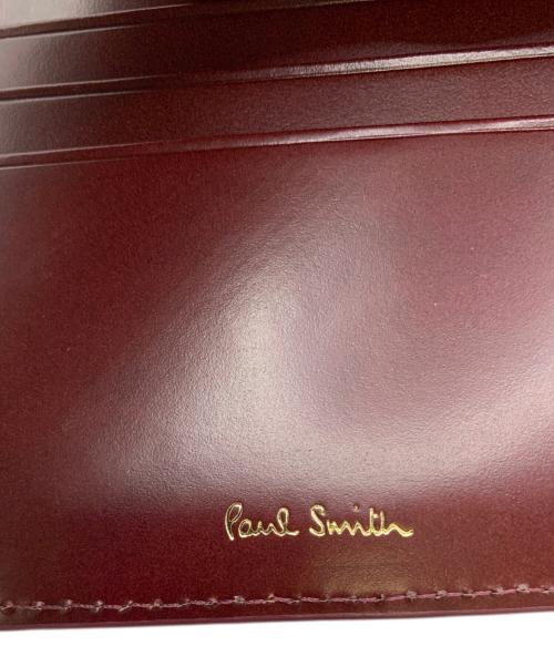 PAUL SMITH（ポールスミス）PAUL SMITH (ポールスミス) 2つ折り財布 ボルドーの古着・服飾アイテム