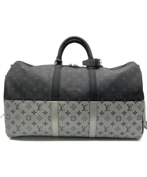 LOUIS VUITTON（ルイ ヴィトン）LOUIS VUITTON (ルイ ヴィトン) ボストンバッグ ブラック×シルバーの古着・服飾アイテム