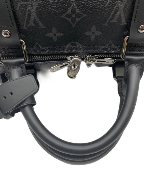 LOUIS VUITTON（ルイ ヴィトン）LOUIS VUITTON (ルイ ヴィトン) ボストンバッグ ブラック×シルバーの古着・服飾アイテム