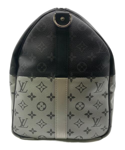 LOUIS VUITTON（ルイ ヴィトン）LOUIS VUITTON (ルイ ヴィトン) ボストンバッグ ブラック×シルバーの古着・服飾アイテム