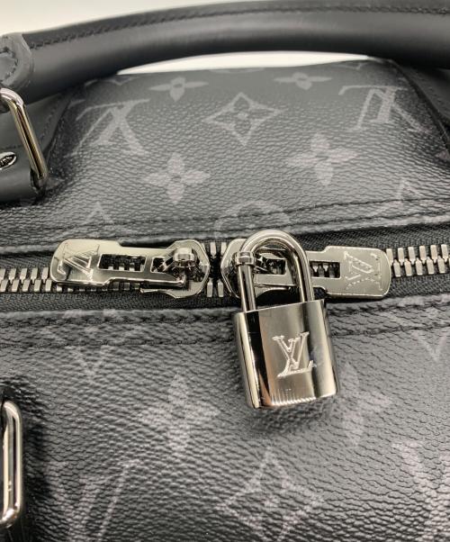 LOUIS VUITTON（ルイ ヴィトン）LOUIS VUITTON (ルイ ヴィトン) ボストンバッグ ブラック×シルバーの古着・服飾アイテム