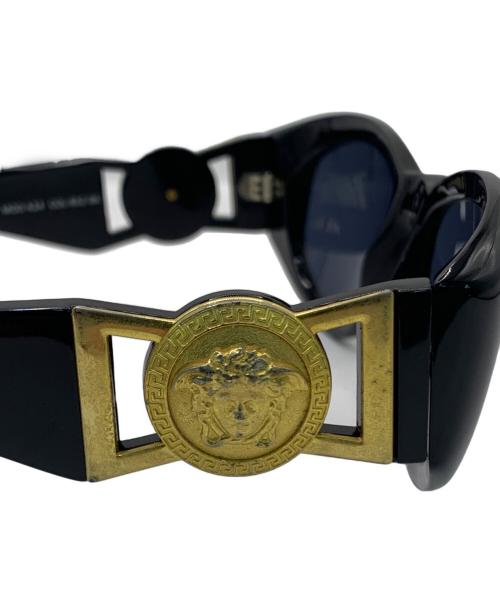 GIANNI VERSACE（ジャンニ・ヴェルサーチ）GIANNI VERSACE (ジャンニ・ヴェルサーチ) サングラス ブラックの古着・服飾アイテム