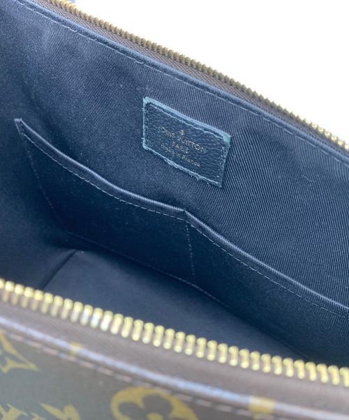 LOUIS VUITTON（ルイ ヴィトン）LOUIS VUITTON (ルイ ヴィトン) トートバッグ ブラウン×ブラックの古着・服飾アイテム
