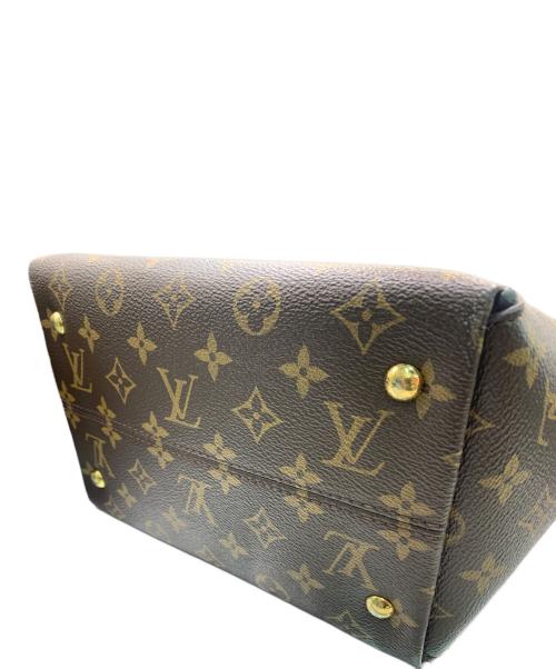 LOUIS VUITTON（ルイ ヴィトン）LOUIS VUITTON (ルイ ヴィトン) トートバッグ ブラウン×ブラックの古着・服飾アイテム