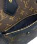 中古・古着 LOUIS VUITTON (ルイ ヴィトン) トートバッグ ブラウン×ブラック：160000円